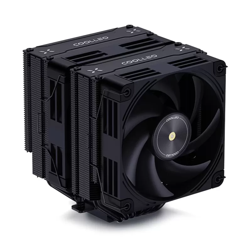 קירור למעבד Coolleo P60T PRO שחור Performance Edition