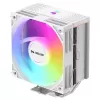 קירור למעבד Coolleo B50 ARGB 5 Heat Pipes 235W CPU Cooler צבע לבן