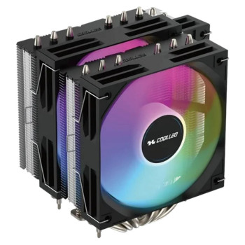 קירור למעבד Coolleo Etian A60 ARGB צבע שחור, כסוף קירור למעבד Coolleo Etian A60 ARGB צבע שחור, כסוף