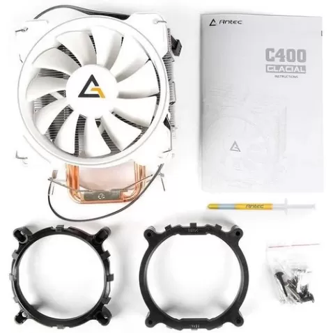 Охлаждение процессора Antec C400 Glacial white Охлаждение процессора Antec C400 Glacial white