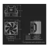 Охлаждение процессора Cooler Master HYPER H410R RGB Охлаждение процессора Cooler Master HYPER H410R RGB