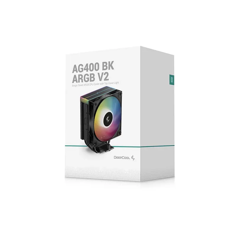 CPU Cooling DEEPCOOL AG400 BK ARGB V2 Color:black