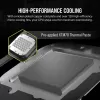 קירור למעבד Corsair HYDROX CPU Water Block XC7 ELITE LCD Black צבע שחור