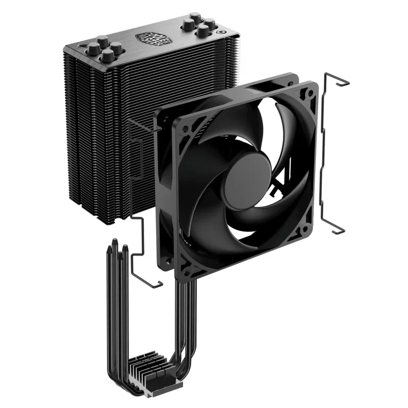 CPU Cooling Cooler Master HYPER 212 BLACK EDITION WITH LGA1700 (NEW PACKAGING) Color:black