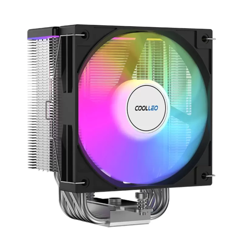 קירור למעבד Coolleo B60 DIG ARGB (V2) צבע שחור