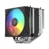 קירור למעבד SilverStone Frost Mage 620 ARGB PWM 250W צבע שחור