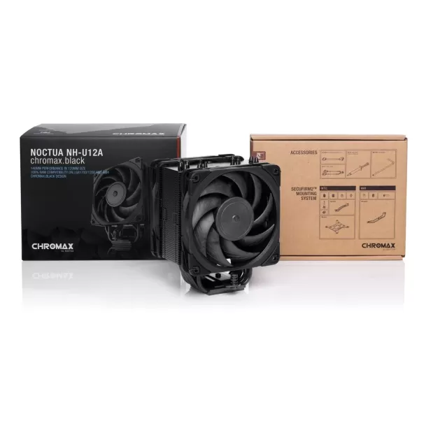 Охлаждение процессора Noctua NH-U12A CHROMAX.BLACK