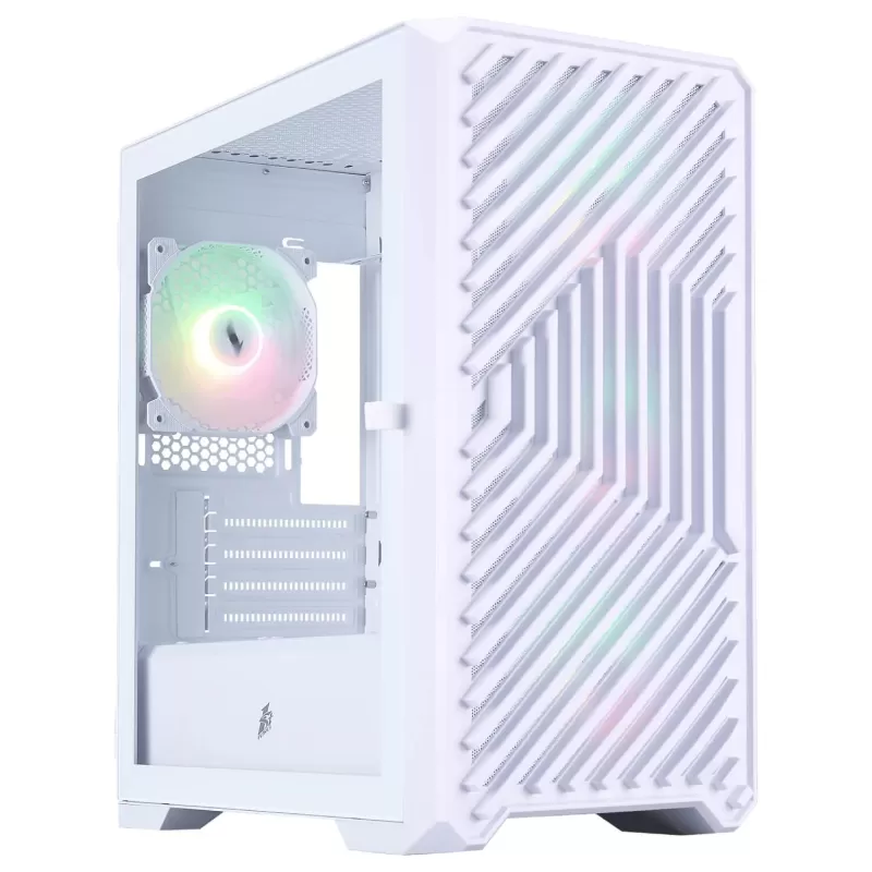 מארז 1St Player T5 Case Micro-ATX Mini Tower צבע לבן