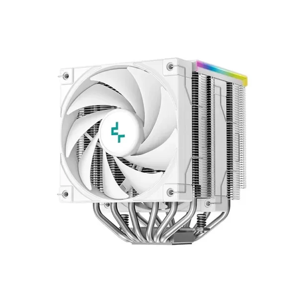 מערכת קירור DEEPCOOL COOL AK620 DIGITAL SE WH TDP RGB צבע לבן