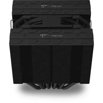 קירור למעבד Coolleo Etian FF135 Pure שחור CPU Cooler