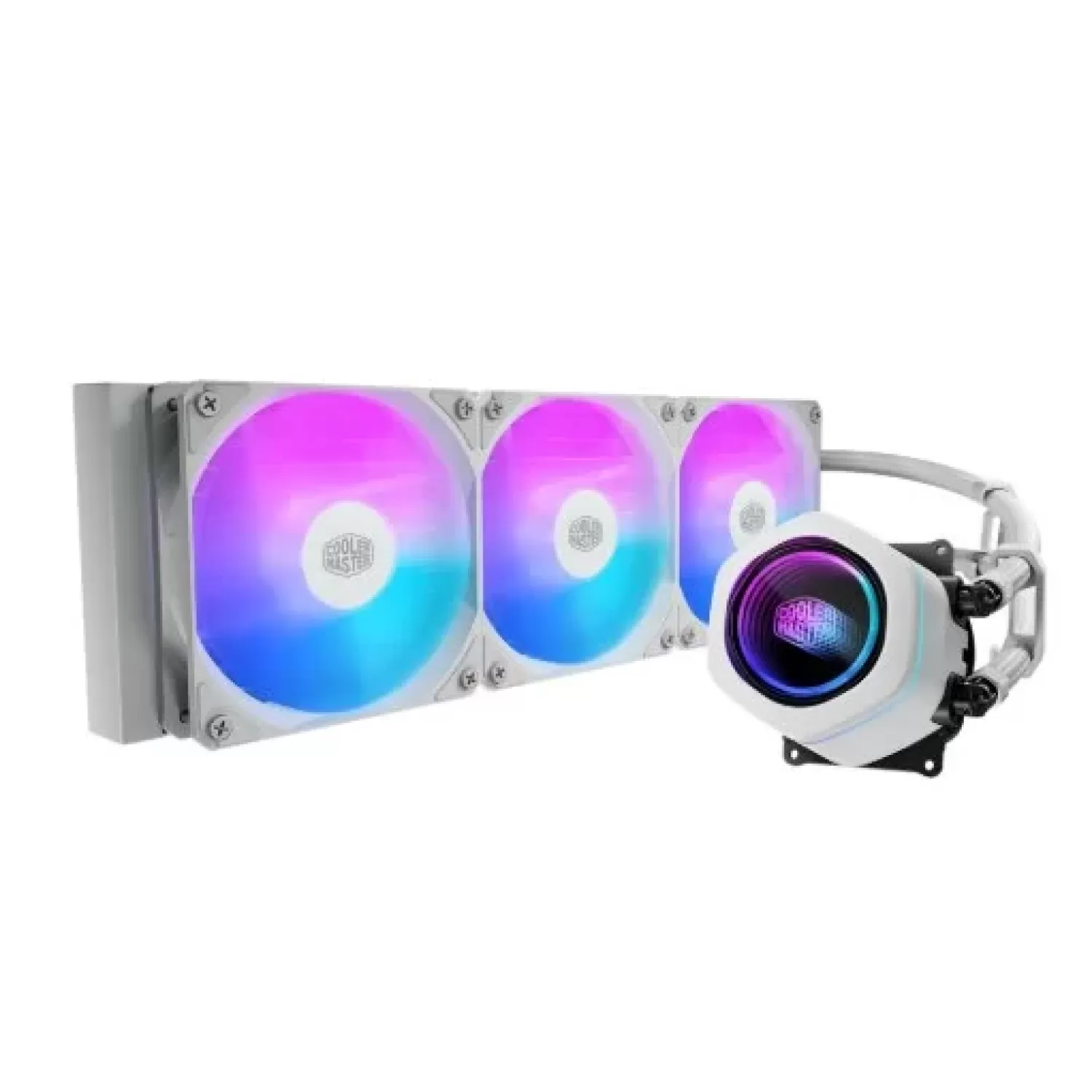 Жидкостное охлаждение Cooler Master MasterLiquid Core Nex 360 white