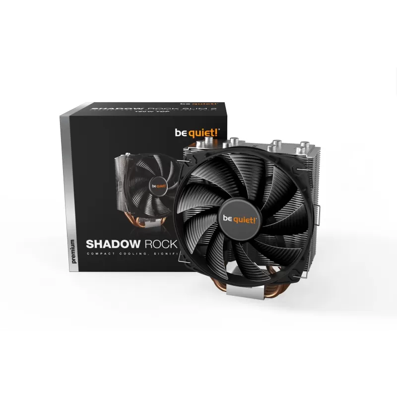 קירור למעבד be quiet! SHADOW ROCK SLIM 2 צבע שחור קירור למעבד be quiet! SHADOW ROCK SLIM 2 צבע שחור
