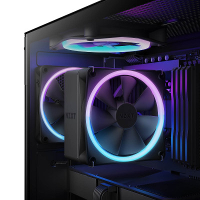 Охлаждение процессора NZXT T120 RGB черный Охлаждение процессора NZXT T120 RGB черный