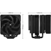 קירור למעבד Coolleo Etian P60T ECO שחור Edition V2 CPU Cooler קירור למעבד Coolleo Etian P60T ECO שחור Edition V2 CPU Cooler