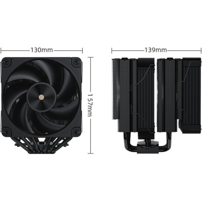 CPU Cooling Coolleo Etian P60T ECO black Edition V2 CPU Cooler CPU Cooling Coolleo Etian P60T ECO black Edition V2 CPU Cooler