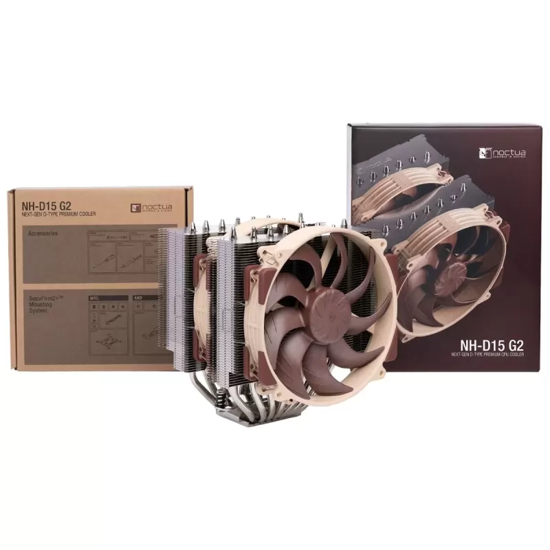 קירור למעבד Noctua NH-D15 G2 CPU Cooler צבע חום