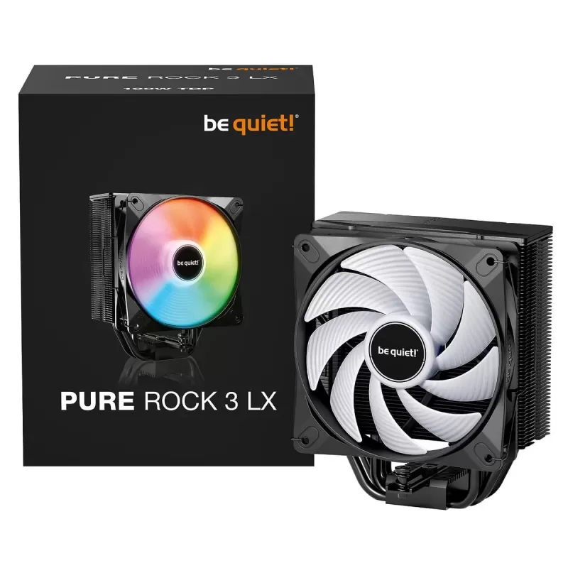 קירור למעבד be quiet! PURE ROCK 3 LX צבע שחור