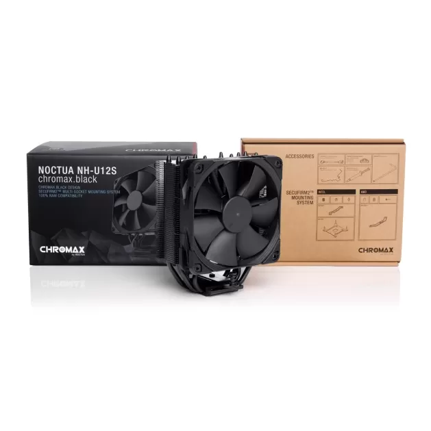 CPU Cooling Noctua NH-U12S CHROMAX.BLACK CPU Cooling Noctua NH-U12S CHROMAX.BLACK