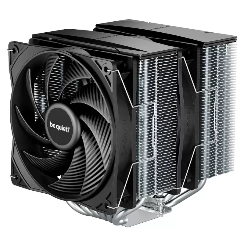 קירור למעבד be quiet! PURE ROCK PRO 3 Silver צבע שחור, כסוף