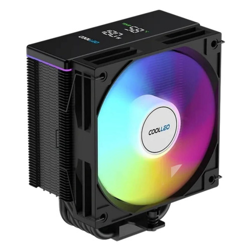 קירור למעבד Coolleo B60 DIG BK (V2) ARGB 245W צבע שחור