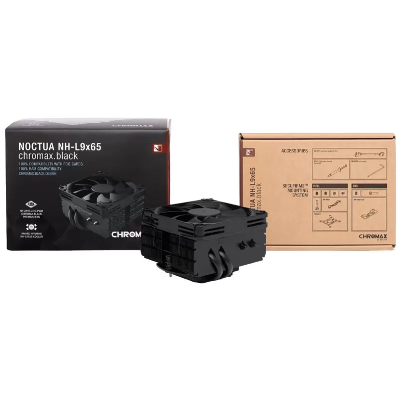 קירור למעבד Noctua NH-L9x65 Chromax שחור CPU Cooler