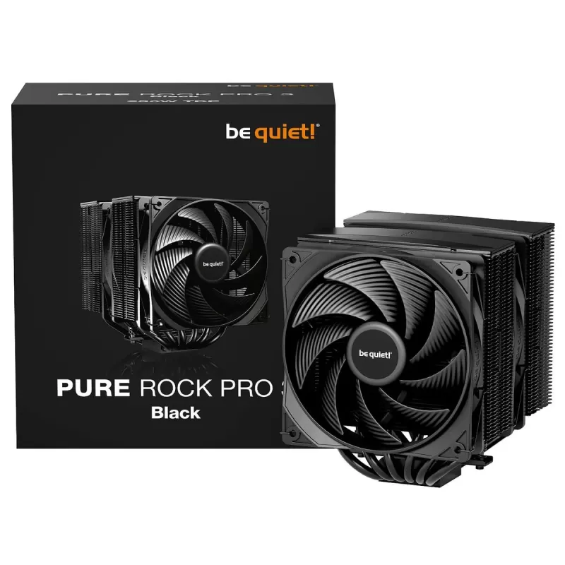 קירור למעבד be quiet! PURE ROCK PRO 3 צבע שחור