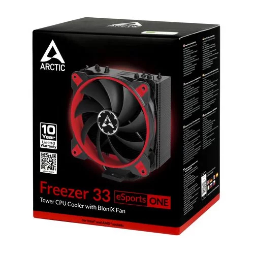CPU Cooling Arctic Cooling Freezer 33 eSports ONE red