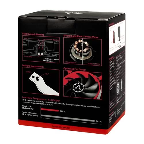 CPU Cooling Arctic Cooling Freezer 33 eSports ONE red