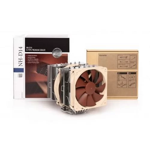 Охлаждение процессора Noctua NH-D14 Цвет:Коричневый