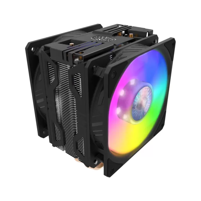 קירור למעבד Cooler Master HYPER 212 LED TURBO ARGB צבע שחור