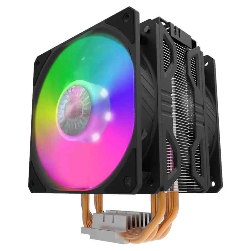 קירור למעבד Cooler Master HYPER 212 LED TURBO ARGB צבע שחור