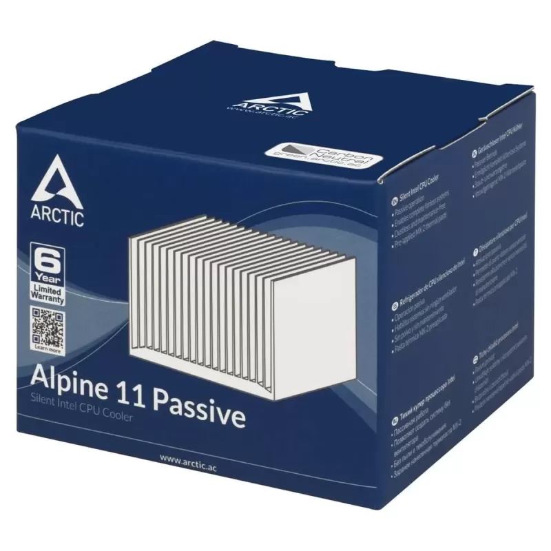 пассивный радиатор Arctic Cooling ALPINE 11 пассивный радиатор Arctic Cooling ALPINE 11