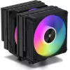 Охлаждение процессора Coolleo Etian P60T Symphony V2 ARGB black CPU Cooler Охлаждение процессора Coolleo Etian P60T Symphony V2 ARGB black CPU Cooler