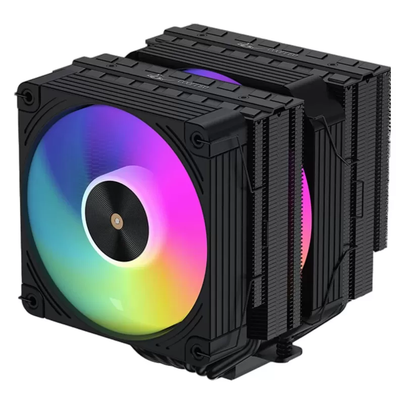 Охлаждение процессора Coolleo Etian P60T Symphony V2 ARGB black CPU Cooler Охлаждение процессора Coolleo Etian P60T Symphony V2 ARGB black CPU Cooler