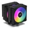 Охлаждение процессора Coolleo Etian P60T Symphony V2 ARGB black CPU Cooler Охлаждение процессора Coolleo Etian P60T Symphony V2 ARGB black CPU Cooler