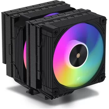 קירור למעבד Coolleo Etian P60T Symphony V2 ARGB שחור CPU Cooler