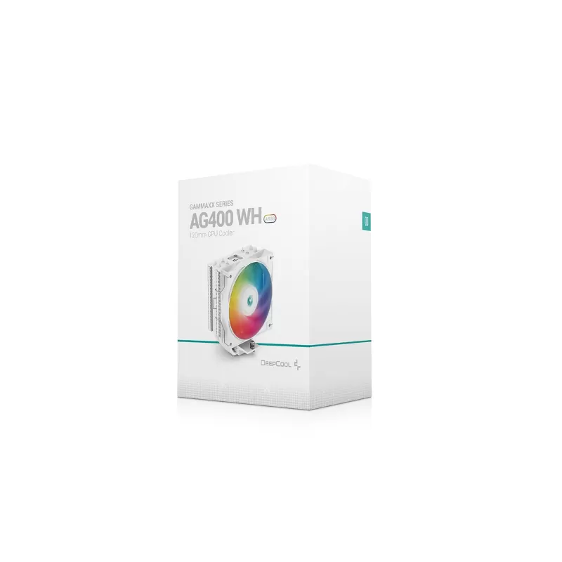 קירור למעבד DEEPCOOL AG400 WH ARGB לבן קירור למעבד DEEPCOOL AG400 WH ARGB לבן