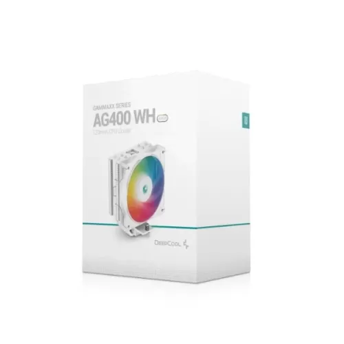 קירור למעבד DEEPCOOL AG400 WH ARGB לבן קירור למעבד DEEPCOOL AG400 WH ARGB לבן