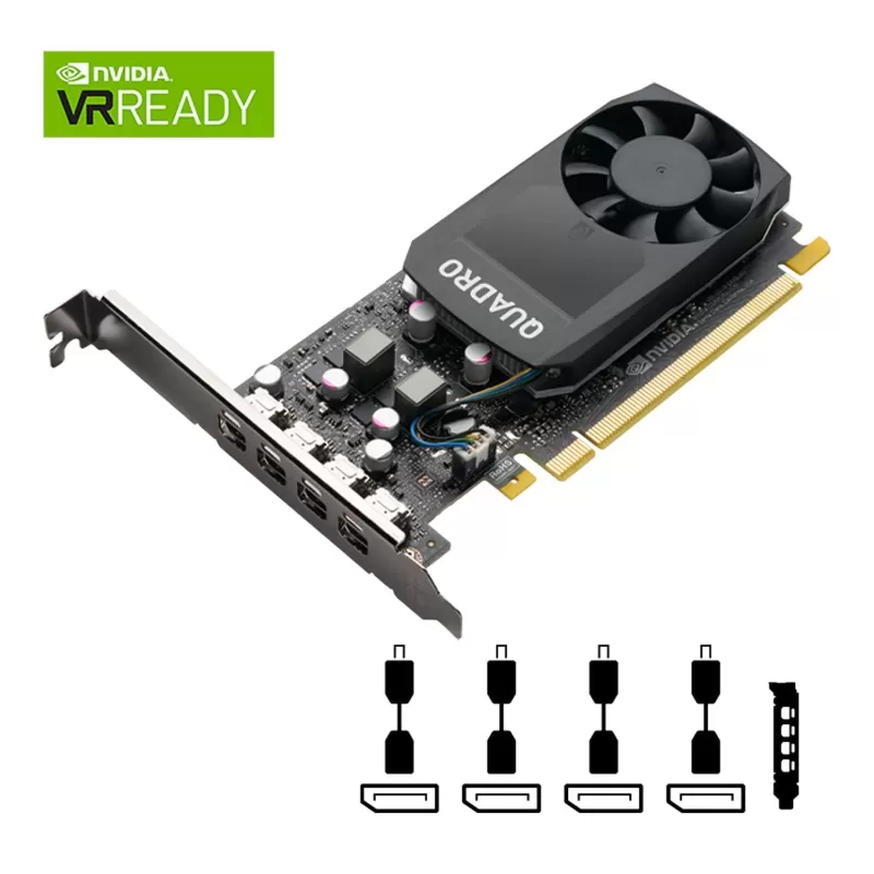 כרטיס מסך PNY V2 NVIDIA Quadro P1000 VCQP1000V2-PB