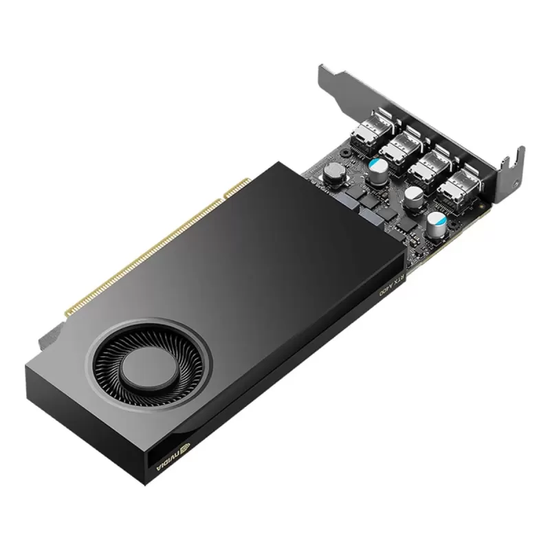 כרטיס מסך Nvidia RTX A400 4GB GDDR6 900-5G172-2260-000 צבע שחור