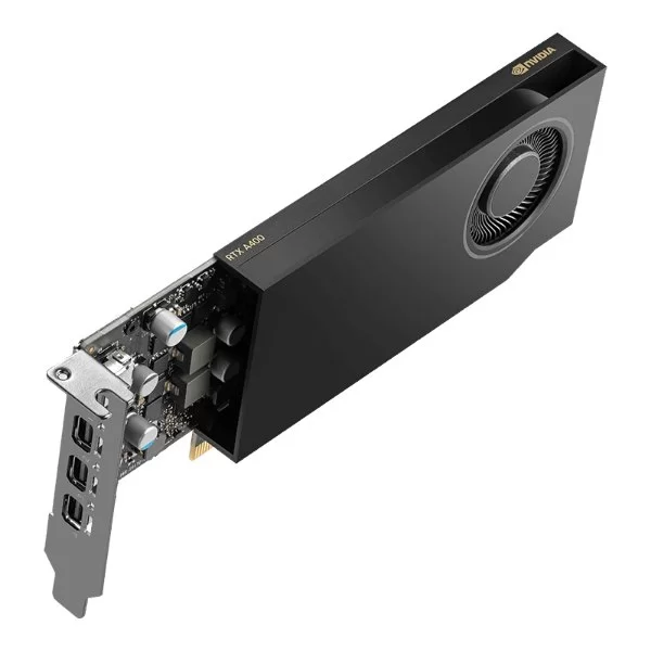 כרטיס מסך Nvidia RTX A400 4GB GDDR6 900-5G172-2260-000 צבע שחור