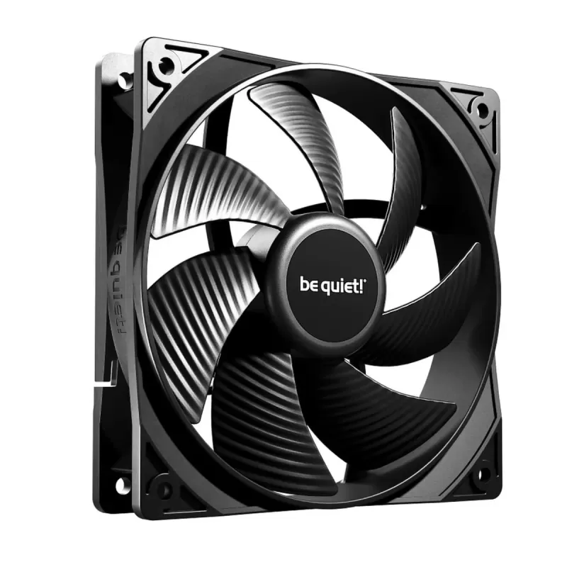 מאוורר למארז be quiet! Pure Wings 3 120mm PWM 3-Pack שחור