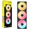 Case Fan Corsair iCUE LINK RX360 II Unified Frame RGB PWM Expansion Black 120mm Color:black