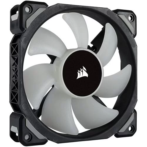Комплект Из 3 Вентиляторов, Включая Lighting Node Core Corsair ML120 PRO RGB LED 120mm Цвет:чёрный