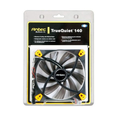 Вентилятор для Корпуса Antec TRUE QUIET 140 140mm Вентилятор для Корпуса Antec TRUE QUIET 140 140mm