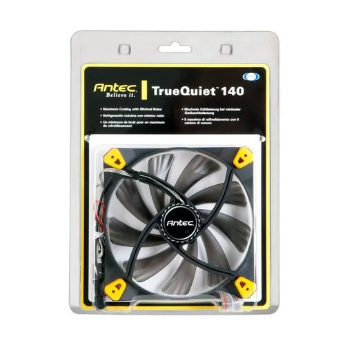 Вентилятор для Корпуса Antec TRUE QUIET 140 140mm Вентилятор для Корпуса Antec TRUE QUIET 140 140mm