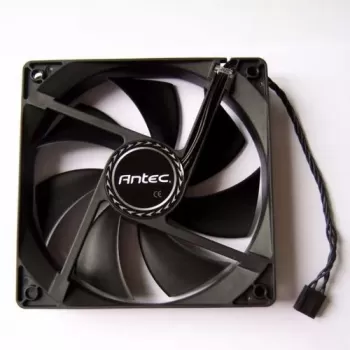 מאוורר למארז Antec 120mm FAN צבע שחור