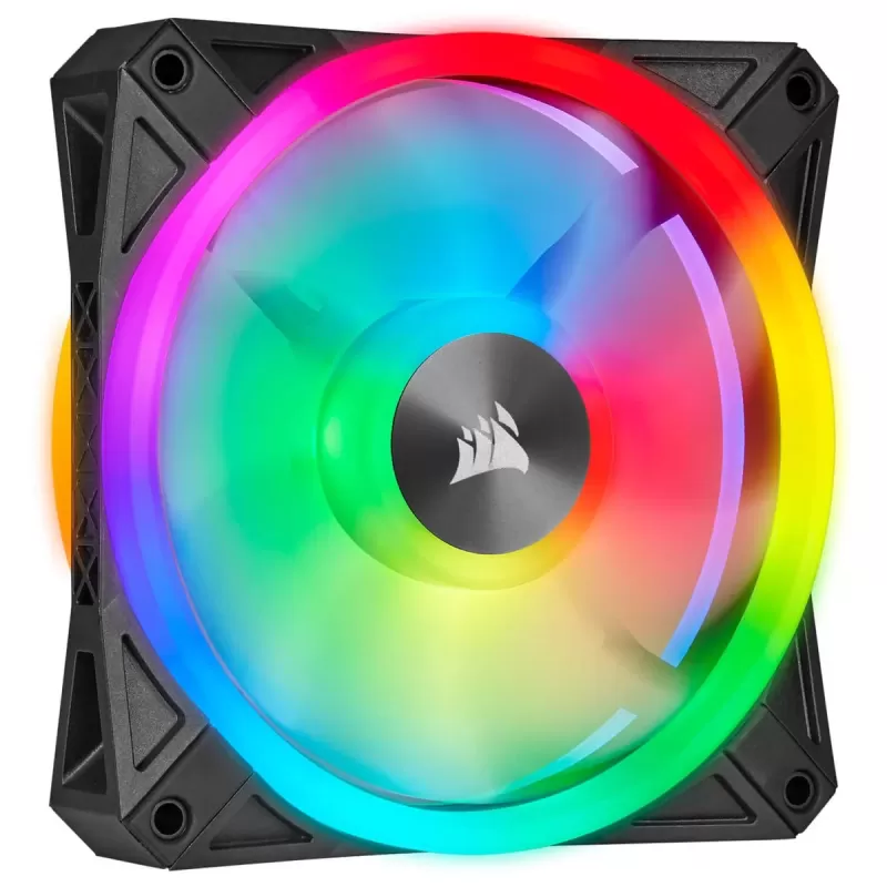 Вентилятор для Корпуса Corsair iCUE QL140 RGB 140mm Цвет:чёрный