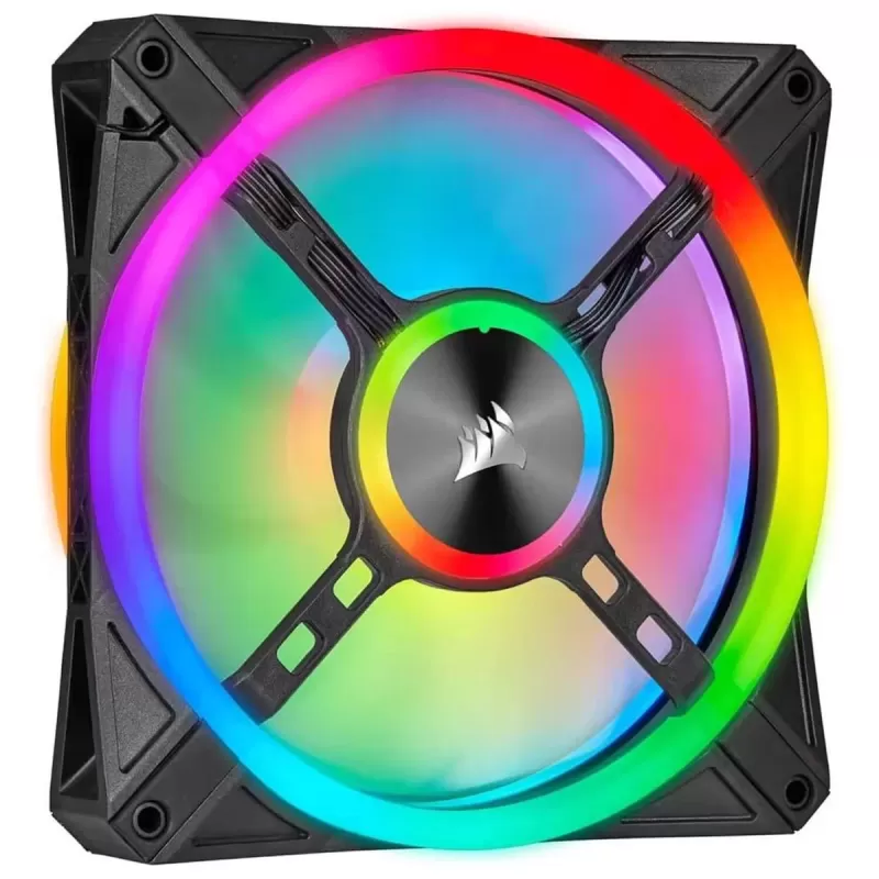 Вентилятор для Корпуса Corsair iCUE QL140 RGB 140mm Цвет:чёрный