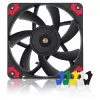 מאוורר למארז Noctua NF-A12x15 PWM chromax.black.swap 120mm צבע שחור